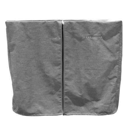 HILAND 32 Fire Pit Commercial Cover in Gray CHC-PRPC-G